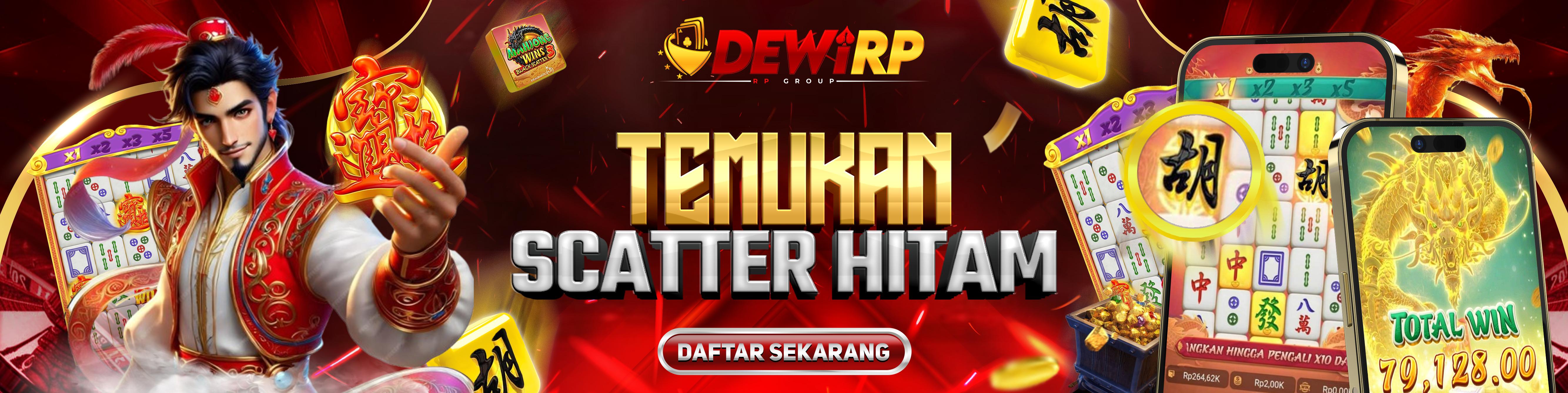 DEWIRP TEMUKAN SCATTER HITAM MAHJONG